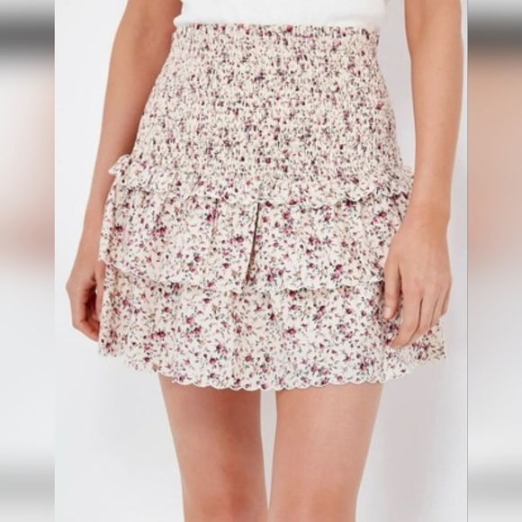 Tuckernuck Dresses & Skirts - Tuckernuck Hyacinth House Floral Steff Mini Skirt sz Medium